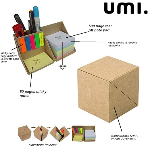 Corporate Gift Set-Smart World Notepad And Sticky Notes